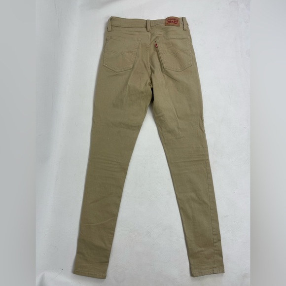 Levi’s 721 High Rise Skinny Jeans – Beige (Safari) – Size 30 - Picture 3 of 14